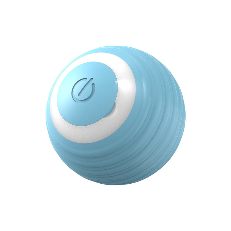 Self-Moving Interactive Rolling Ball for cats — USB rechargeable automatic cat toy