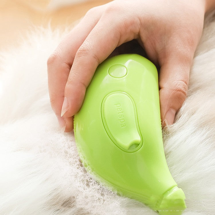3-in-1 Steam Spray Grooming Brush for dogs and cats — steam comb