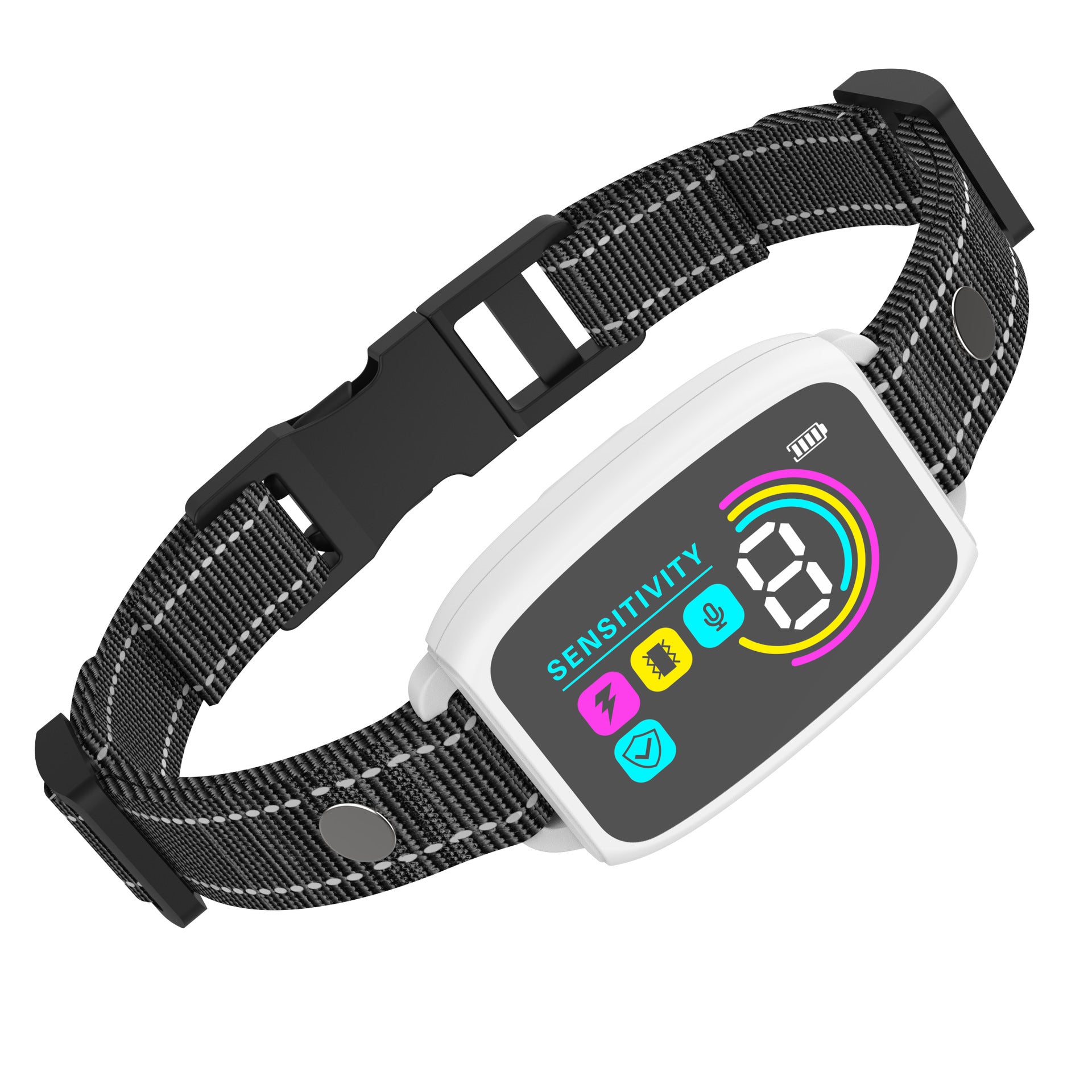 Smart Anti-Bark Rechargeable Dog Training Collar — humane vibration correction