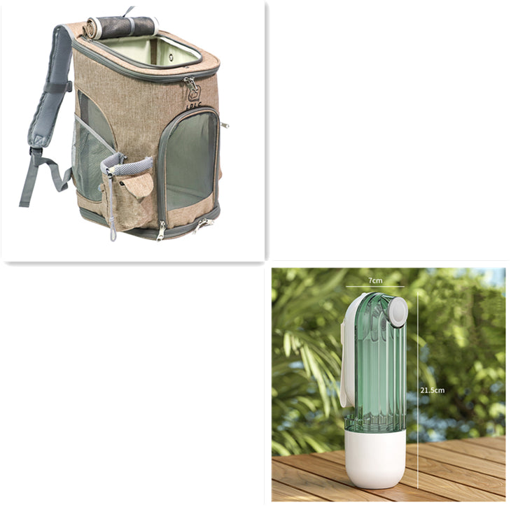 2-in-1 Portable Dog Walking Water Cup