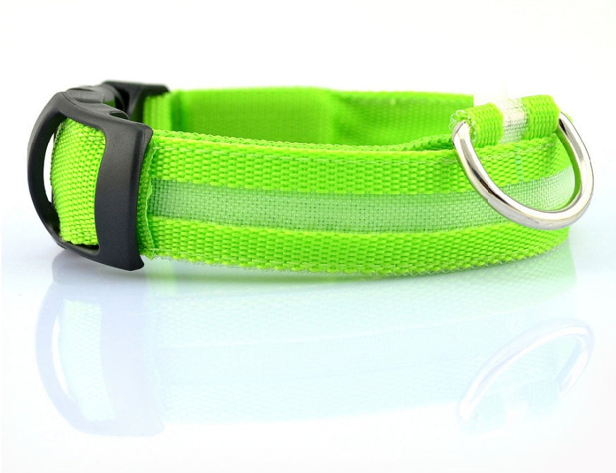 LED Glow Safety Collar for Dogs & Cats