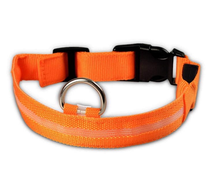 LED Glow Safety Collar for Dogs & Cats