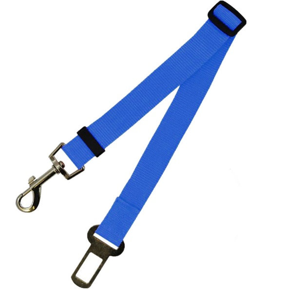Durable Adjustable Polyester Dog Leash — padded handle, heavy-duty metal clip