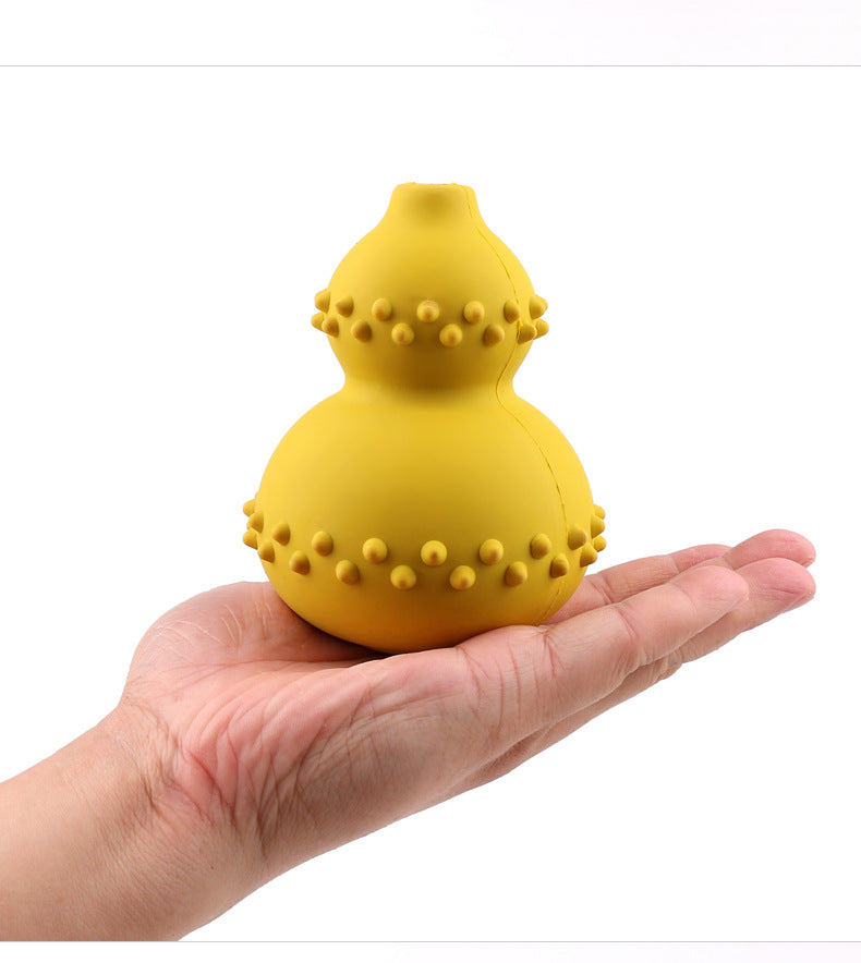 Natural Rubber Dental Chew Toy for dogs — cleans teeth, treat-stuffable