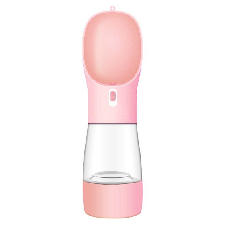 Portable Dog Water Bottle with Fold-Out Bowl