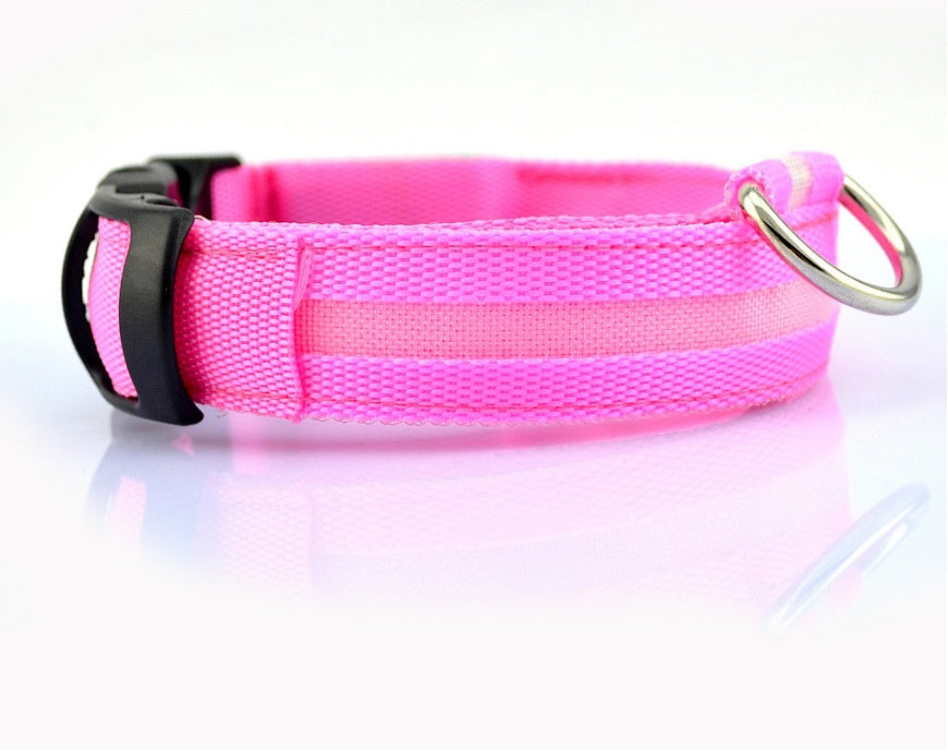 LED Glow Safety Collar for Dogs & Cats