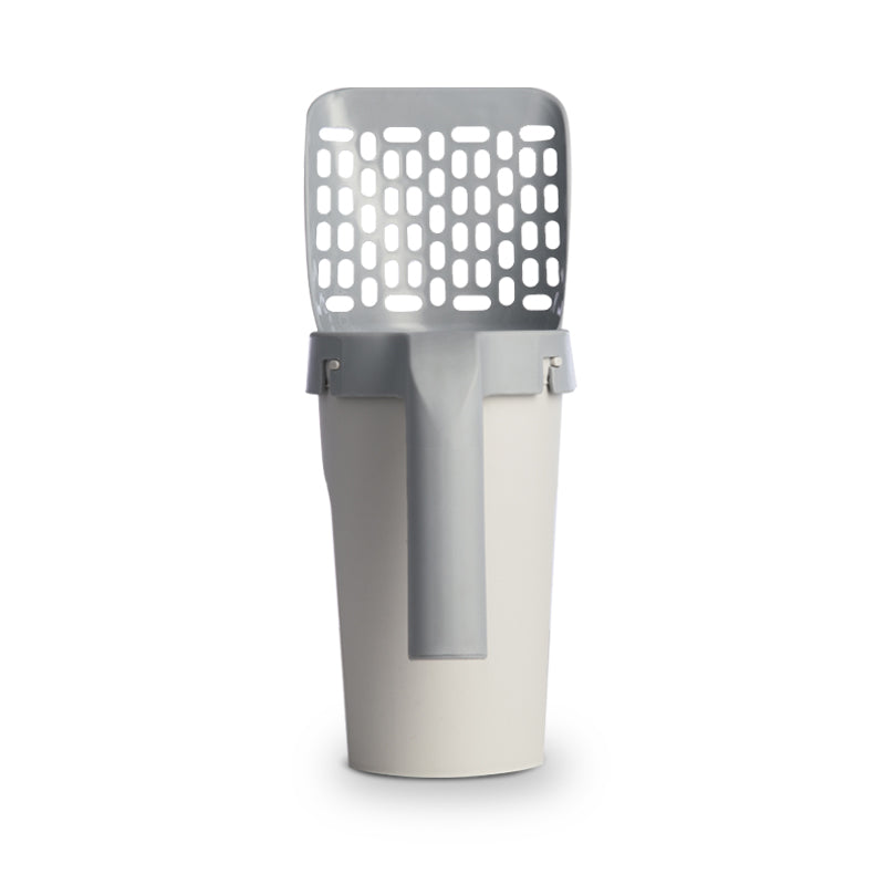 All-in-One Cat Litter Box & Scoop Storage Set