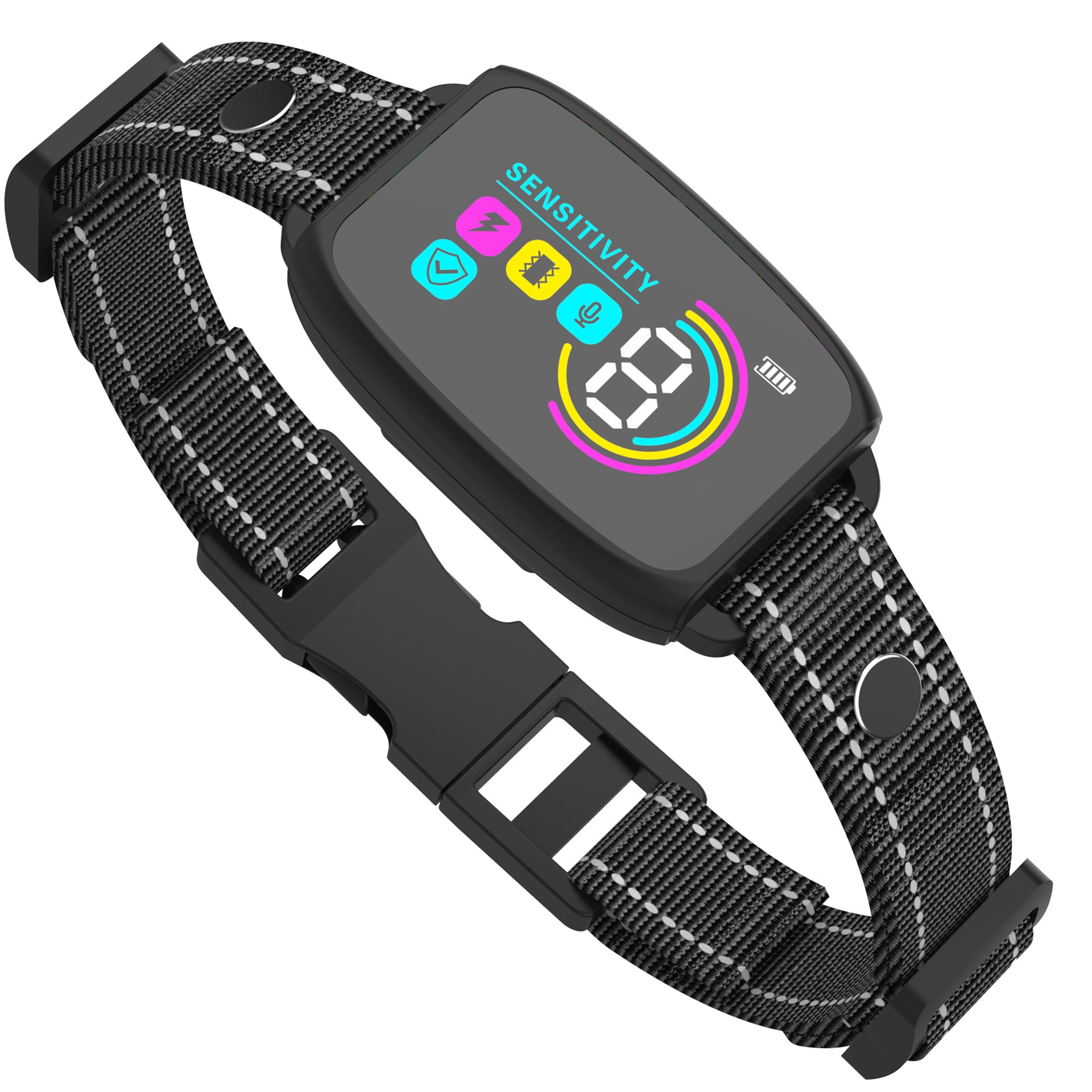 Smart Anti-Bark Rechargeable Dog Training Collar — humane vibration correction