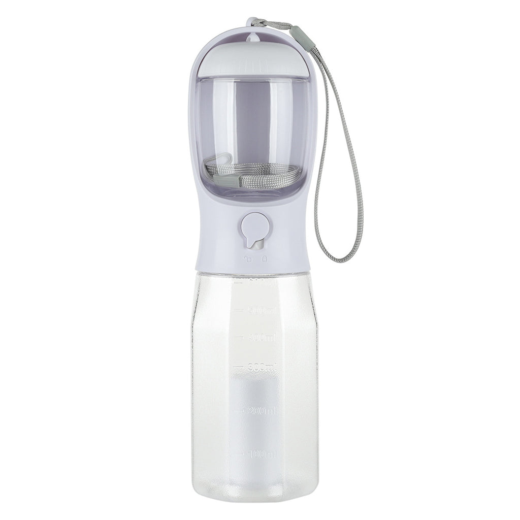 3-in-1 Pet Travel Bottle — Water, Food & Waste Dispenser for dogs and cats