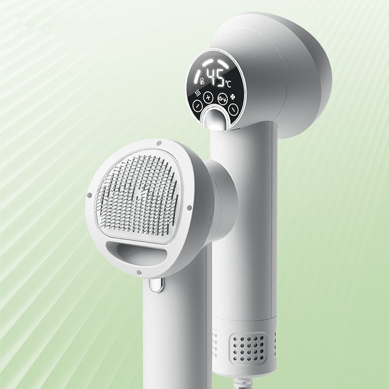 Quiet Smart Pet Hair Dryer & Grooming Comb — low noise, adjustable temperature