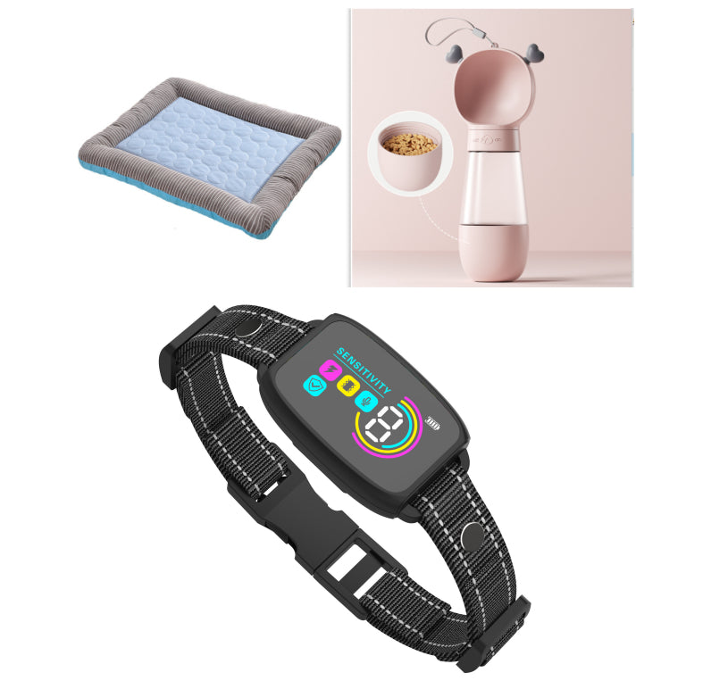 Smart Anti-Bark Rechargeable Dog Training Collar — humane vibration correction