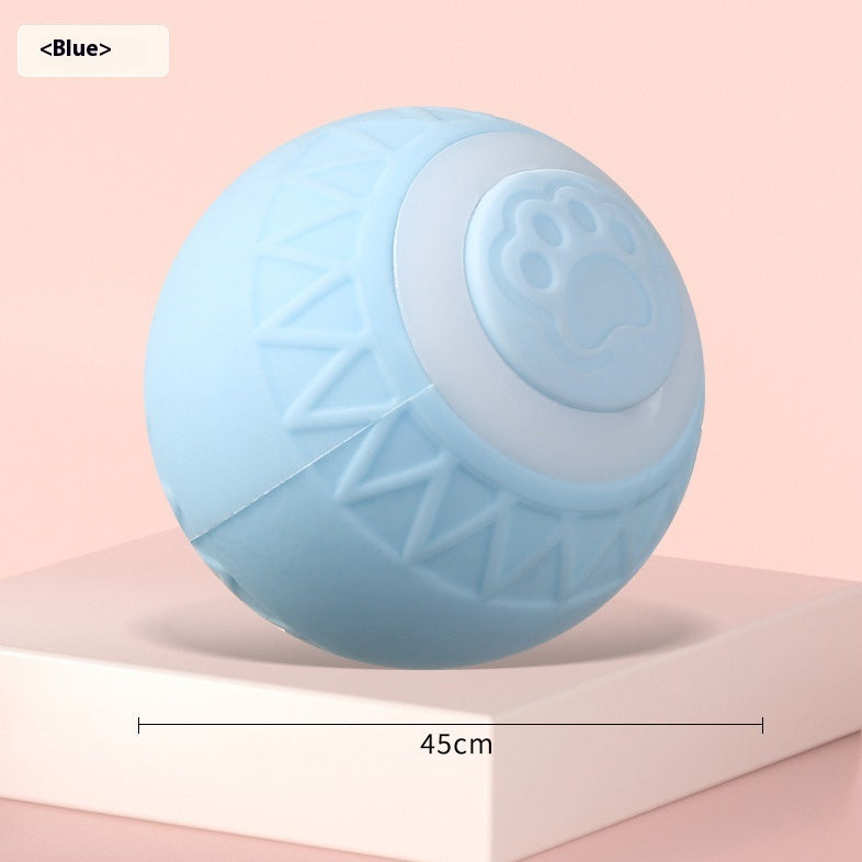 Self-Moving Interactive Rolling Ball for Cats