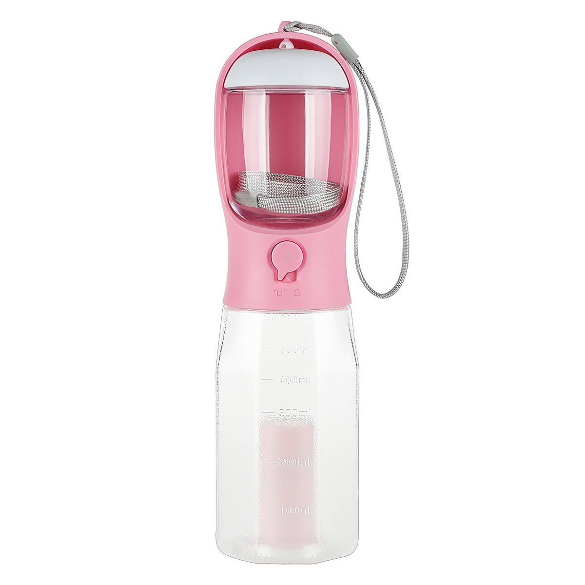 3-in-1 Pet Travel Bottle — Water, Food & Waste Dispenser for dogs and cats