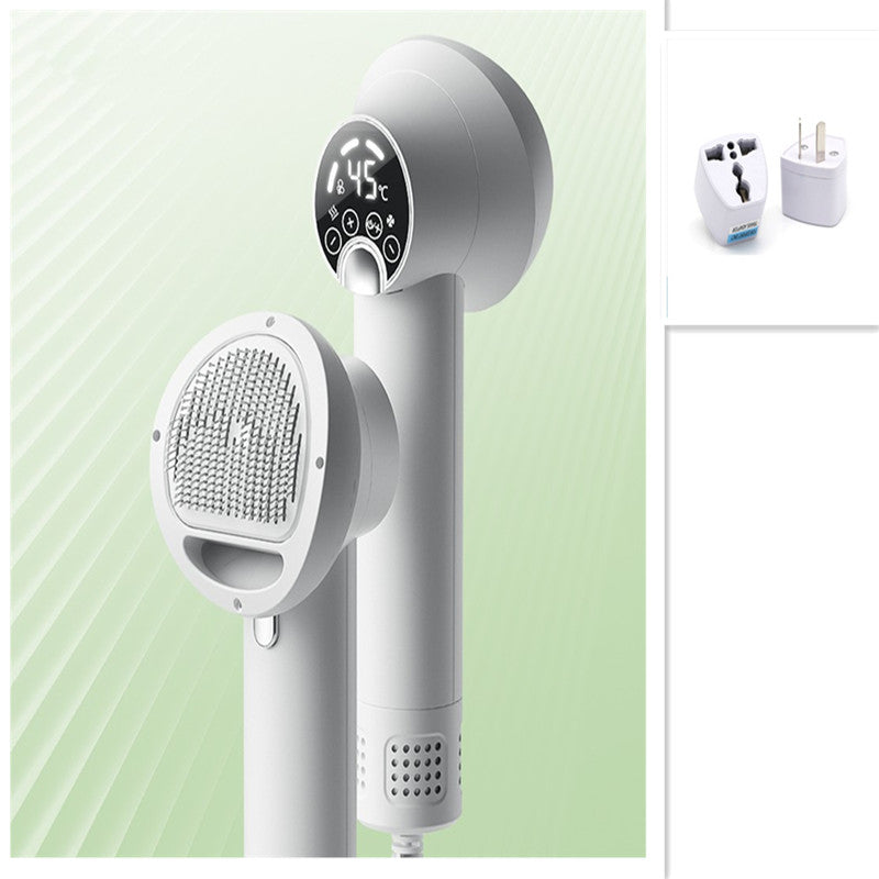 Quiet Smart Pet Hair Dryer & Grooming Comb