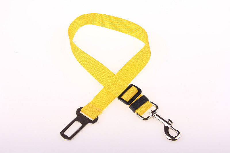 Durable Adjustable Polyester Dog Leash — padded handle, heavy-duty metal clip