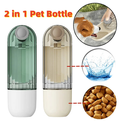 2-in-1 Portable Dog Walking Water Cup