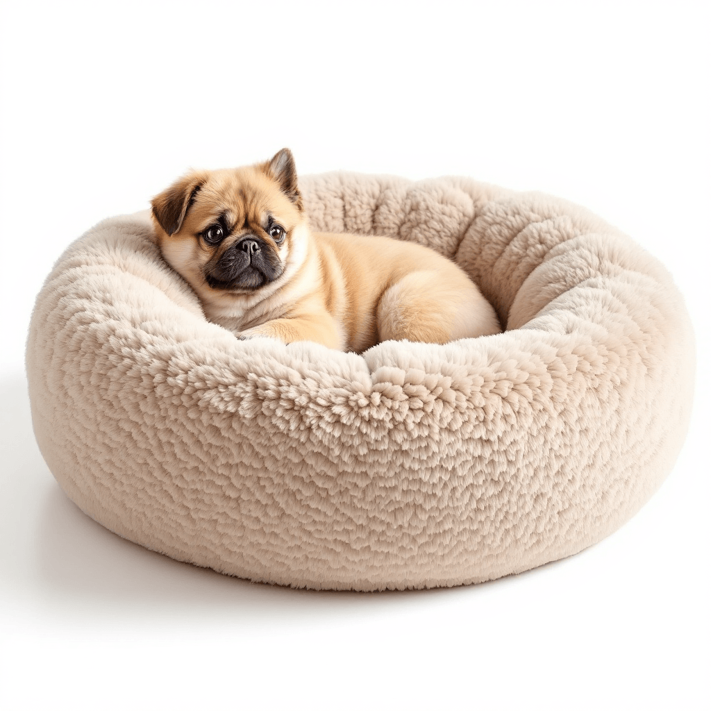 CalmNest Anxiety-Relief Donut Bed