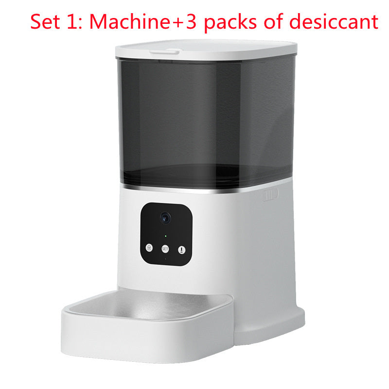 Smart WiFi Auto Pet Feeder with App & Voice Control