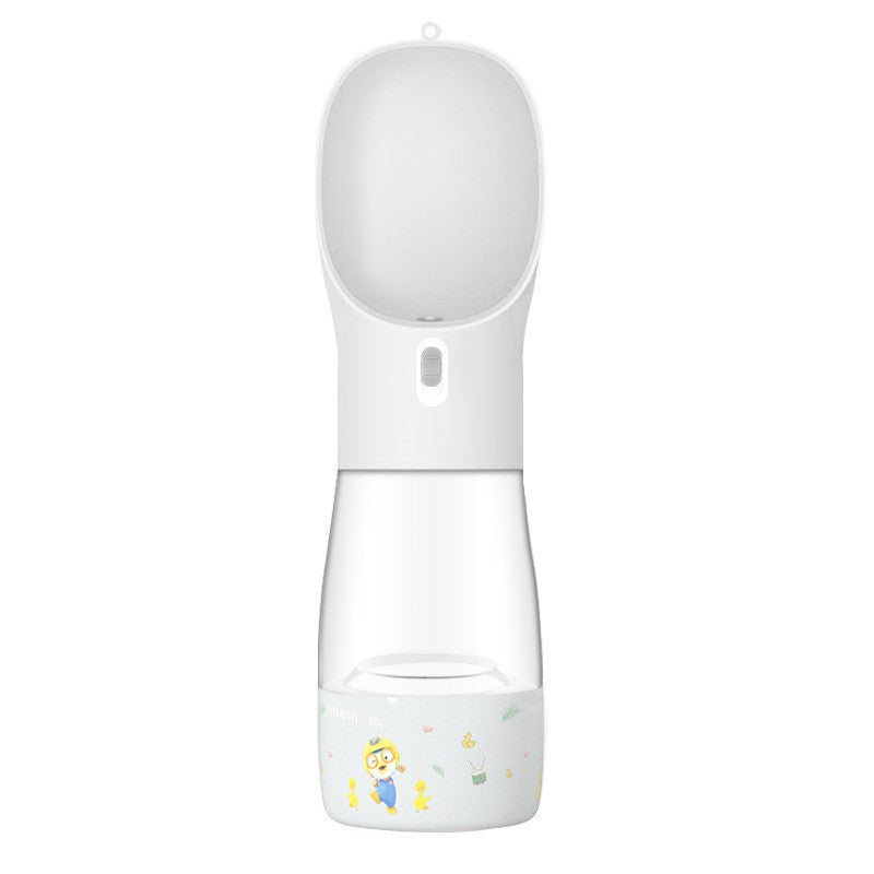 Portable Dog Water Bottle with Fold-Out Bowl