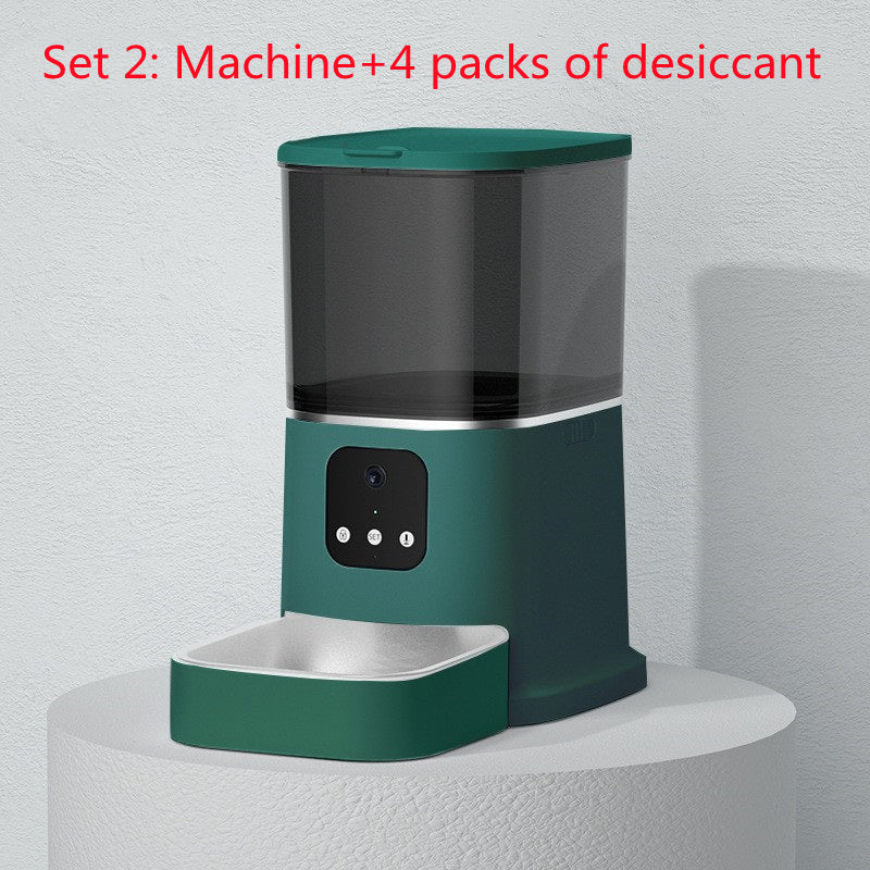 Smart WiFi Auto Pet Feeder with App & Voice Control