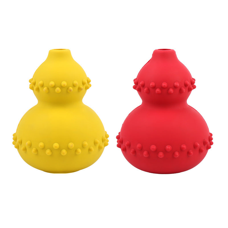 Natural Rubber Dental Chew Toy for dogs — cleans teeth, treat-stuffable