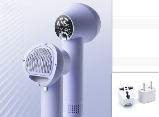 Quiet Smart Pet Hair Dryer & Grooming Comb