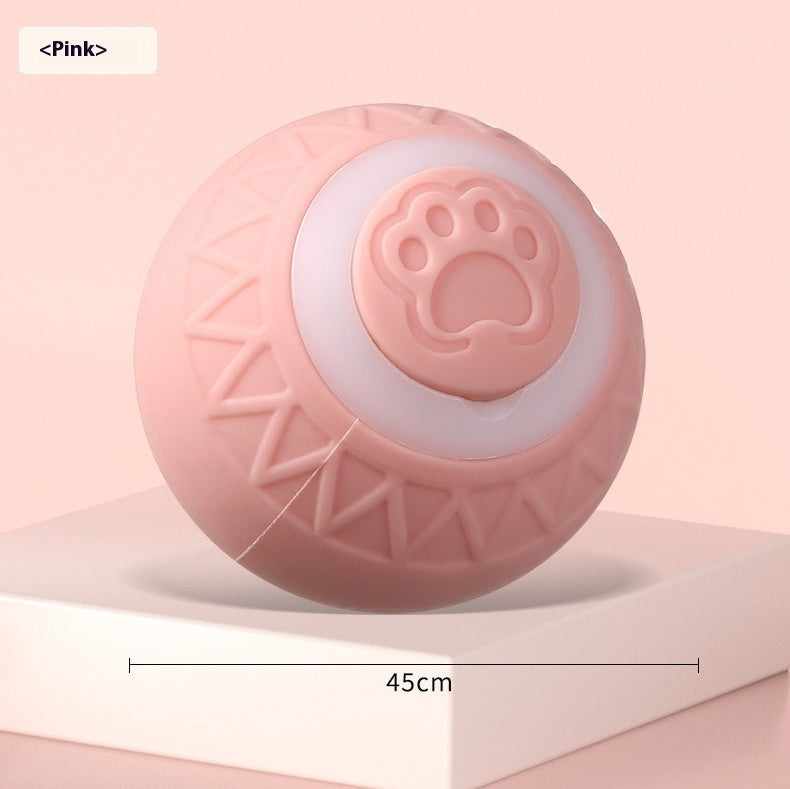 Self-Moving Interactive Rolling Ball for Cats