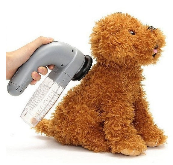 Electric Pet Hair Removal & Massage Vacuum — USB rechargeable, quiet motor