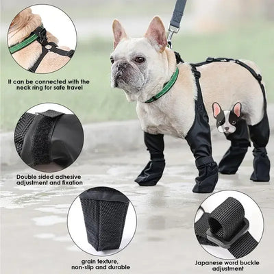 Waterproof Adjustable Dog Boots — Paw Protectors