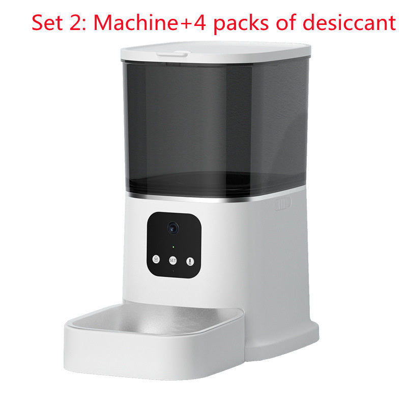 Smart WiFi Auto Pet Feeder with App & Voice Control