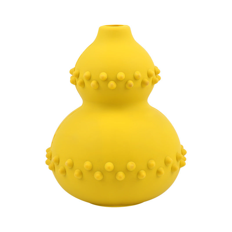 Natural Rubber Dental Chew Toy for dogs — cleans teeth, treat-stuffable
